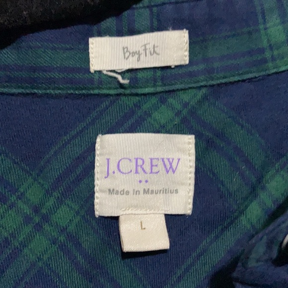 J. Crew Plaid Shirt - Picture 3 of 4